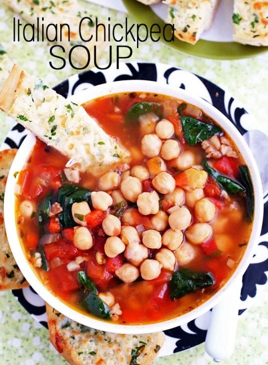 Italian Chickpea Soup