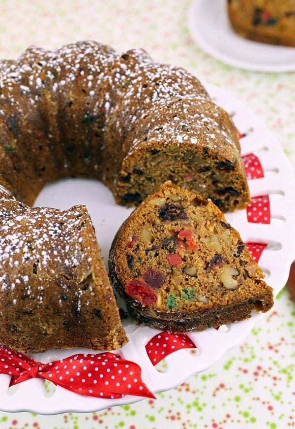 AUNT ANGIE’S CHRISTMAS FRUITCAKE