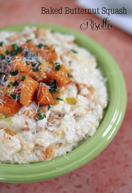 Baked Butternut Squash Risotto