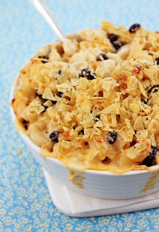 PEPPER JACK AND BLACK BEAN MAC & CHEESE