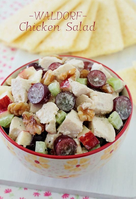 WALDORF CHICKEN SALAD