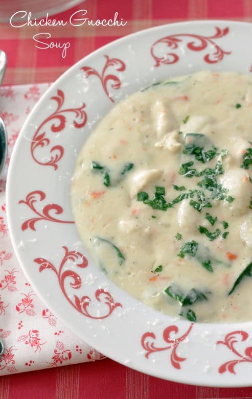 Olive Garden Chicken Gnocchi Soup