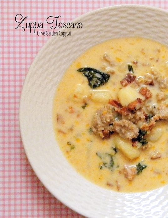 Olive Garden's Zuppa Toscana