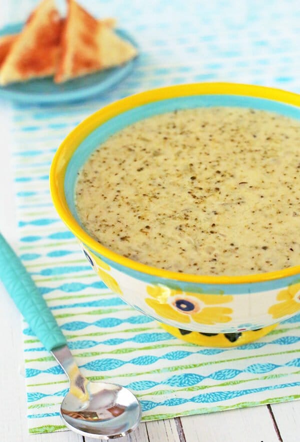 Panera’s broccoli cheddar soup