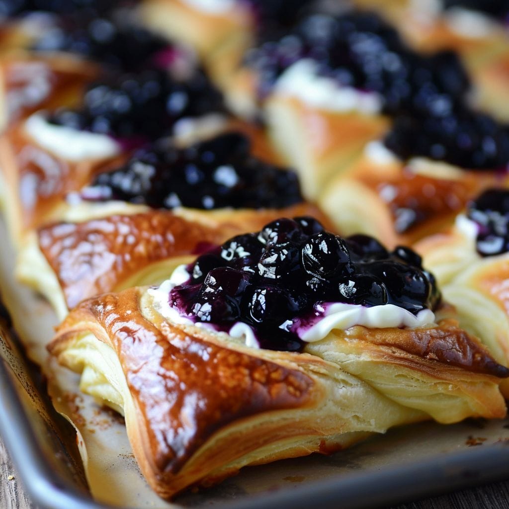 Blueberry Cheesecake Rolls