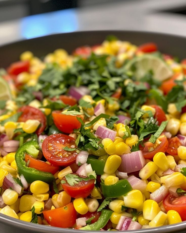 EASY SUMMER CORN SALAD