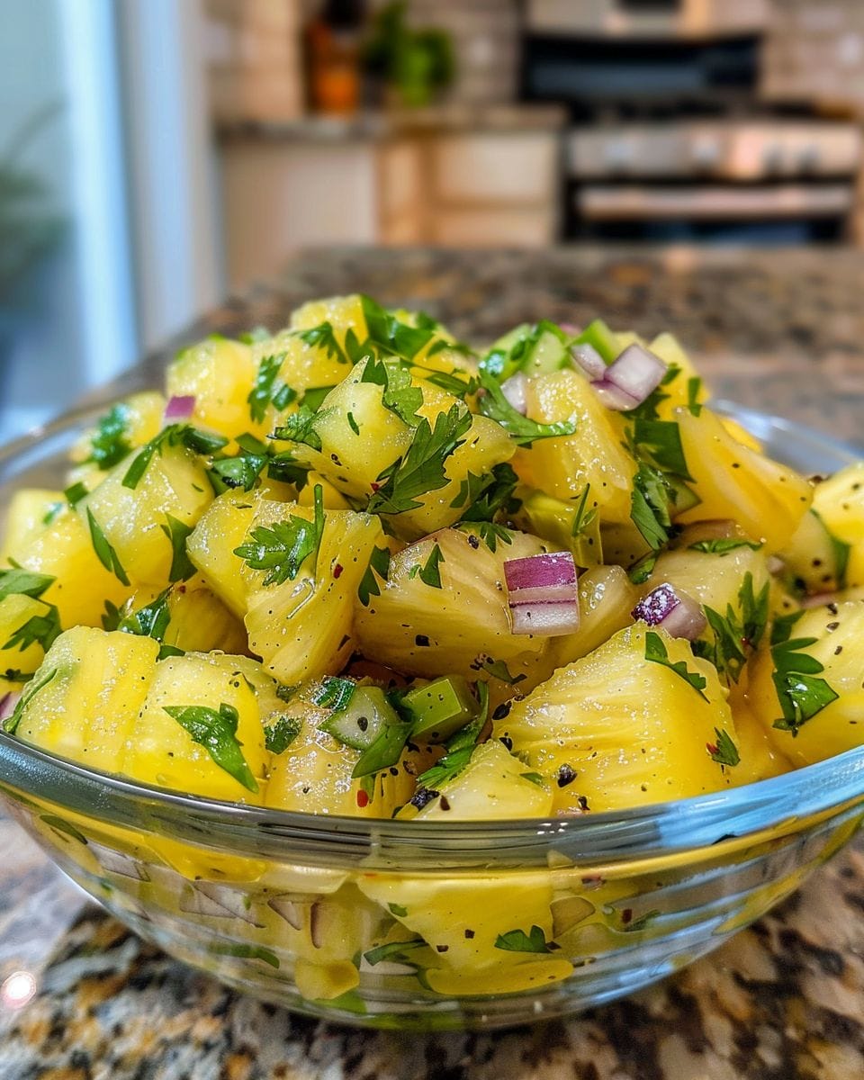 Easy Pineapple Salsa