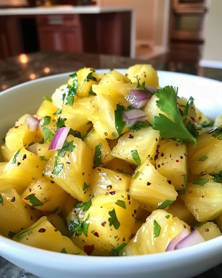 Easy Pineapple Salsa