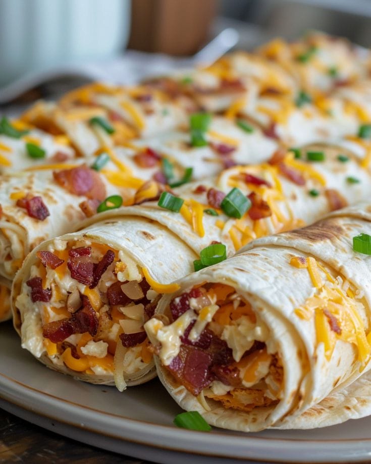 Million Dollar Tortilla Roll Ups