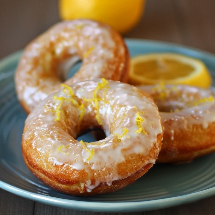 Baked Lemon Donuts