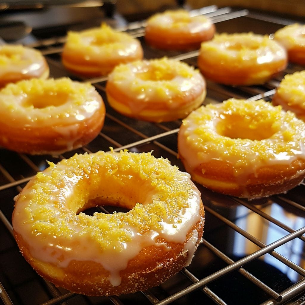 Baked Lemon Donuts