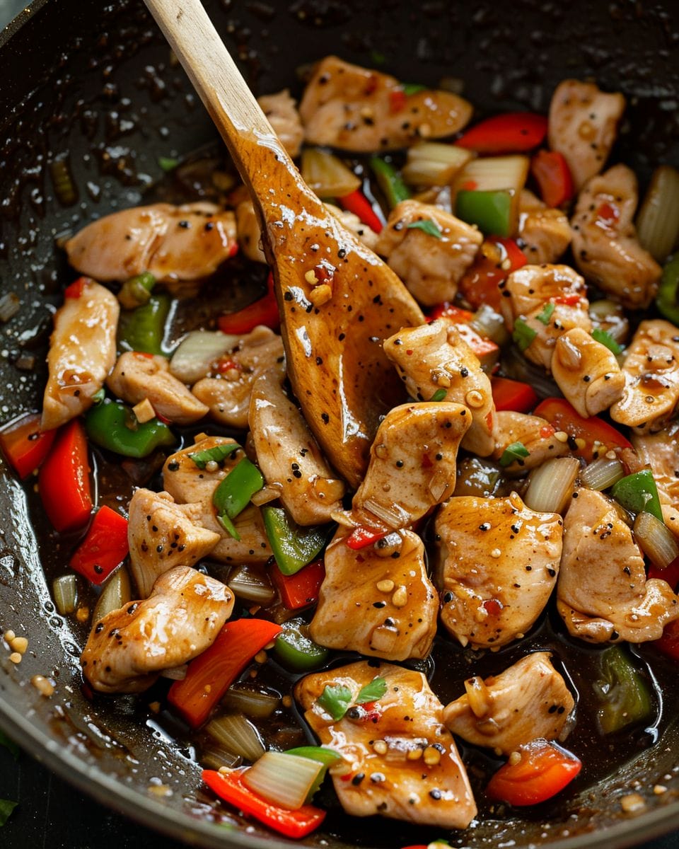 Black Pepper Chicken