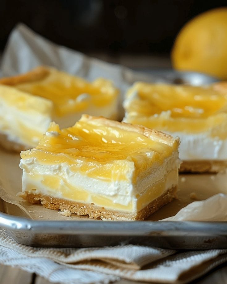 Lemon Cream Cheese Squares