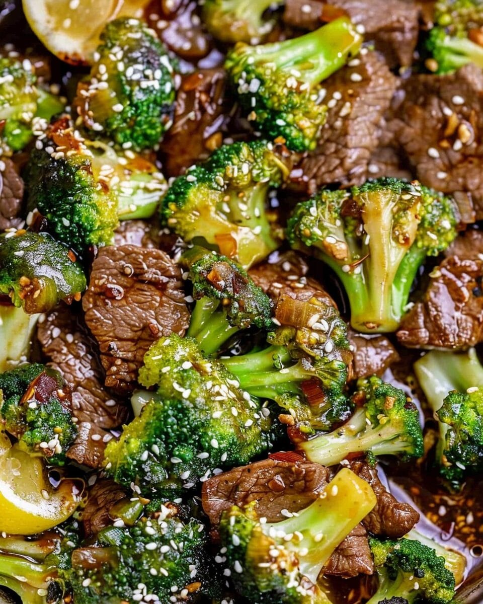 Broccoli Stir Fry with Beef