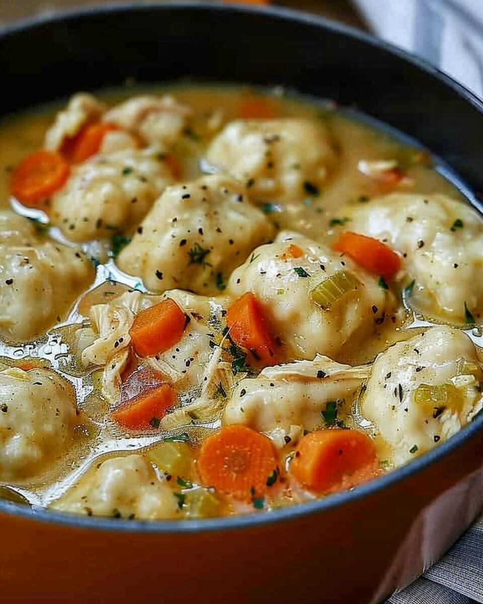 CHICKEN & DUMPLINGS SOUP