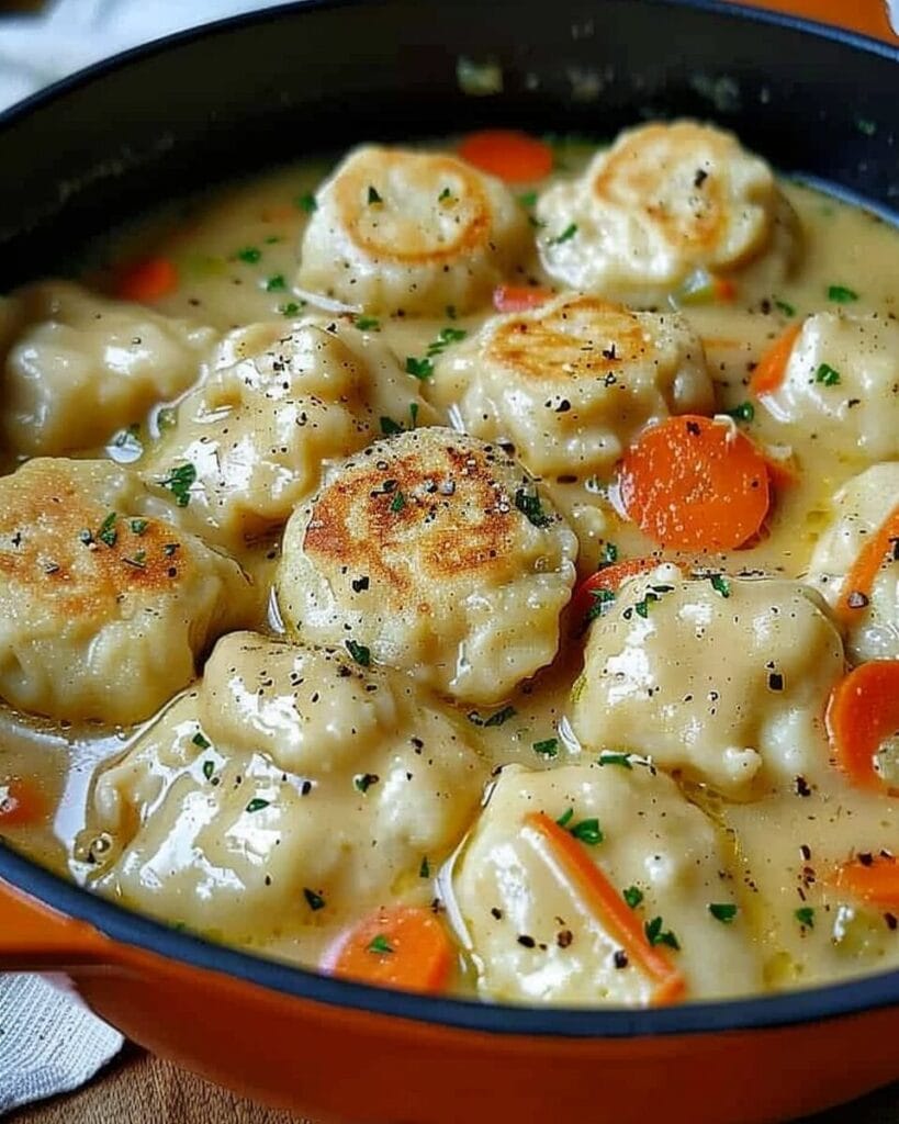 CHICKEN & DUMPLINGS SOUP