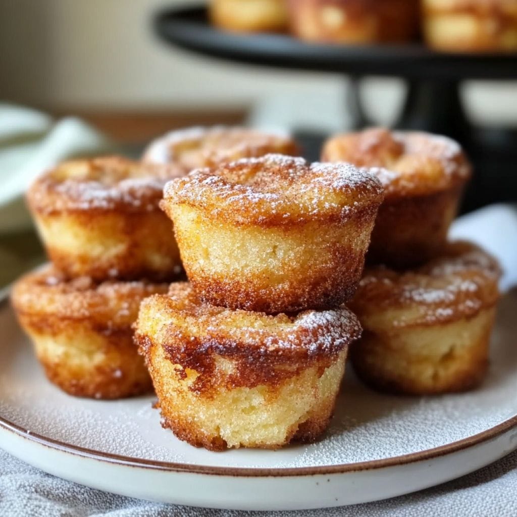 Cinnamon Sugar French Toast Muffins