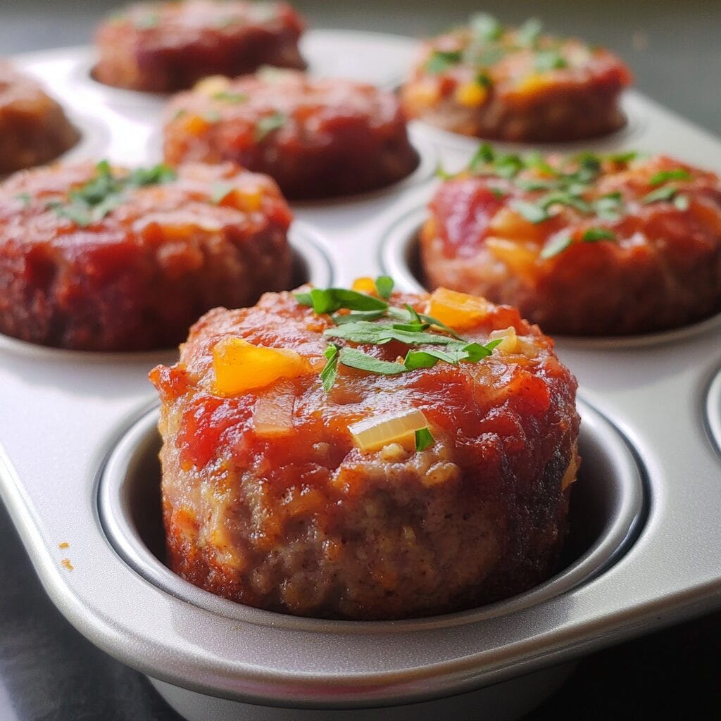 Mini Meatloaf Muffins