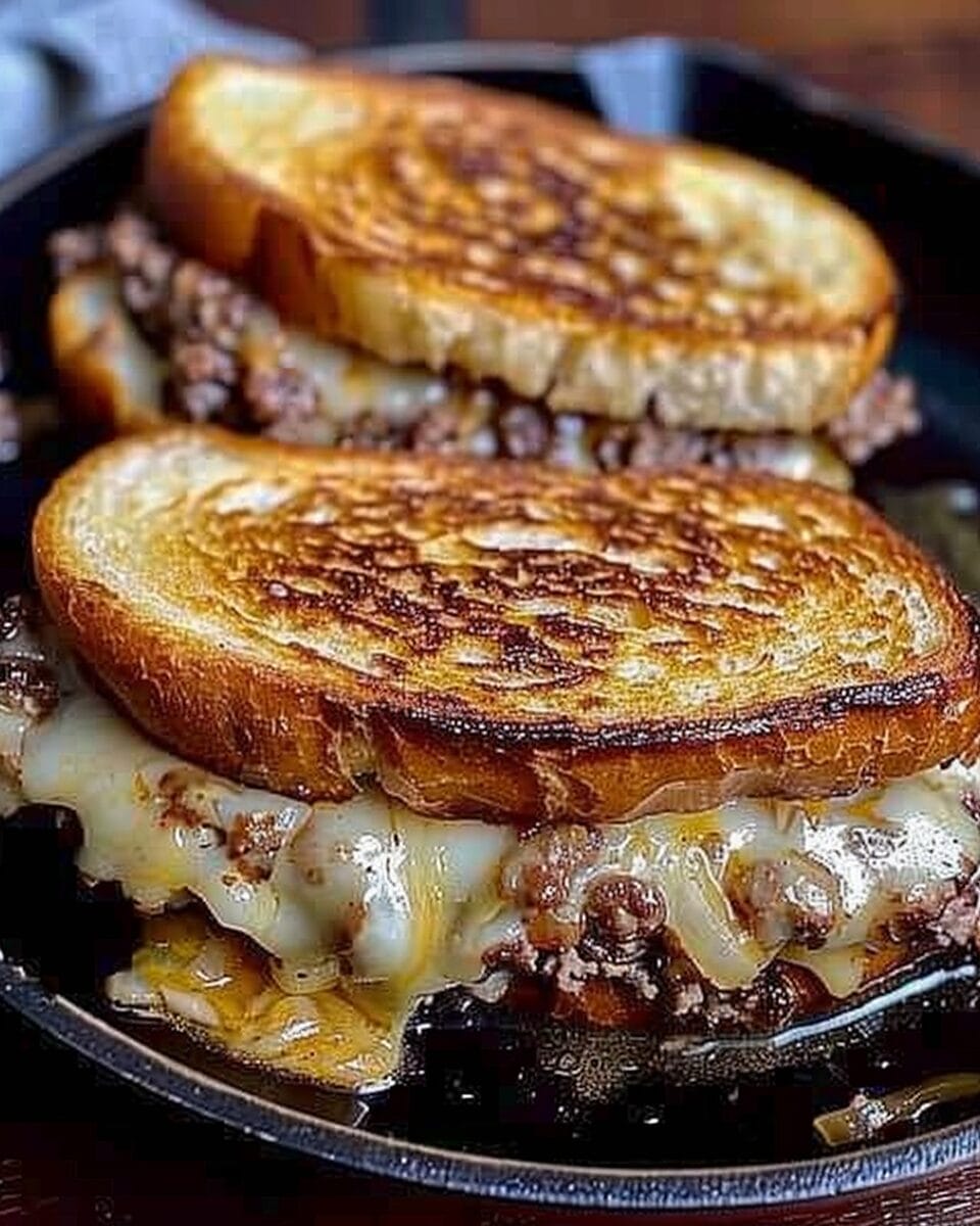 Patty Melts with Secret Sauce