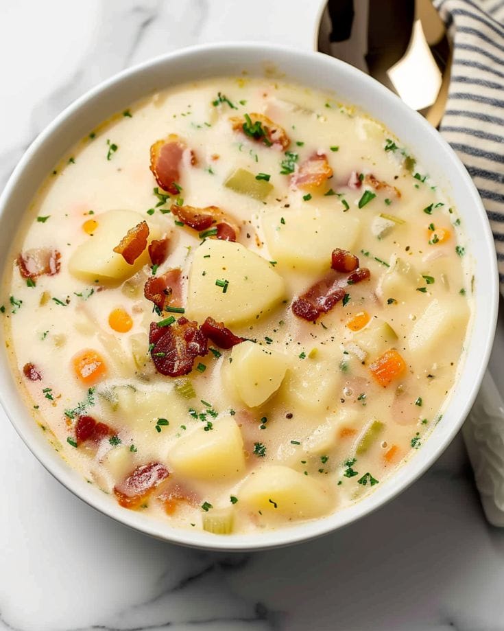 Potato Soup with Bacon