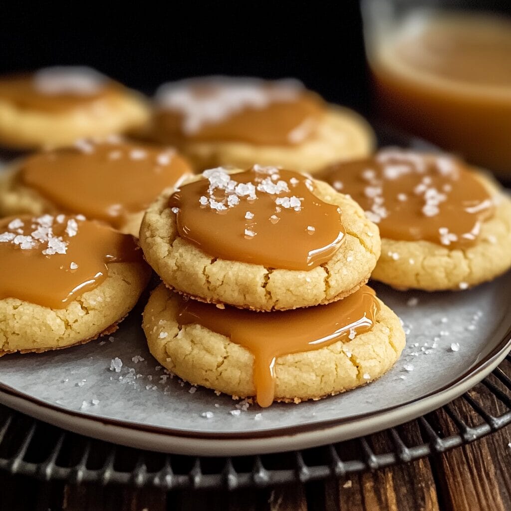 Salted Caramel Cookies