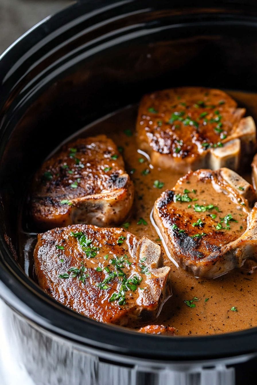 Slow Cooker Pork Chops